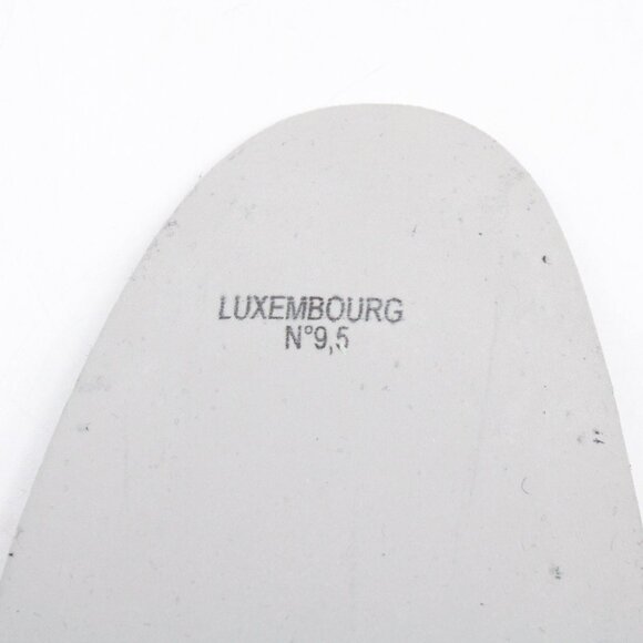 NWOB Louis Vuitton Luxembourg Monogram Embossed Leather Sneakers in Black US 9.5 - Picture 14 of 16